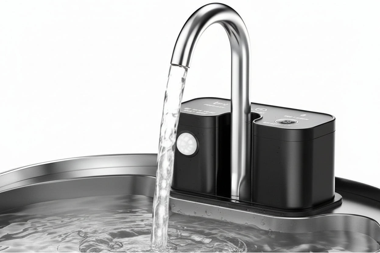 Fontaine à Eau Chat Sans Fil Inox | Voluas SteelFlow™ | universpet