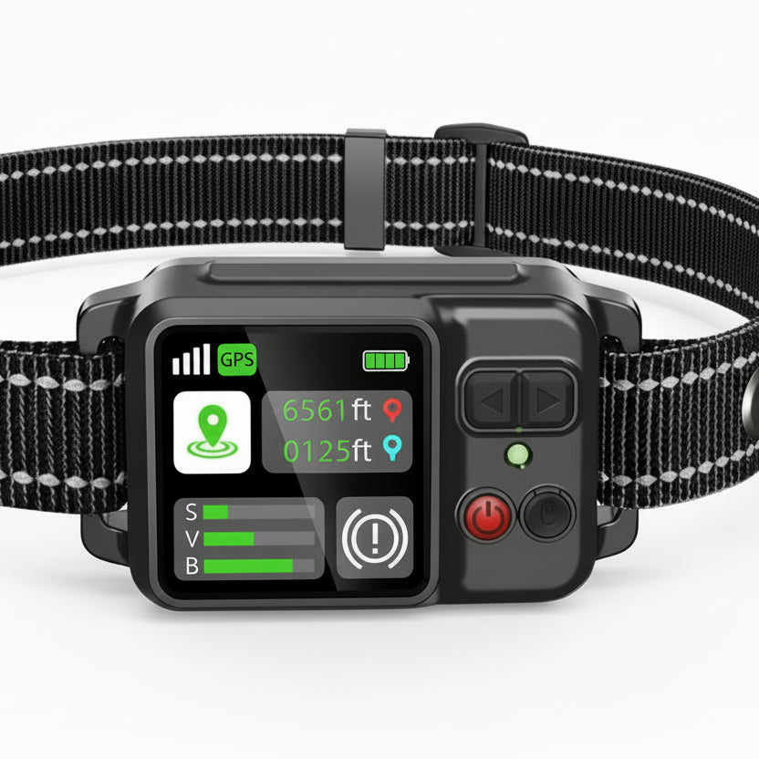 Collier Anti-Fugue avec Suivi GPS pour Chien – Companix