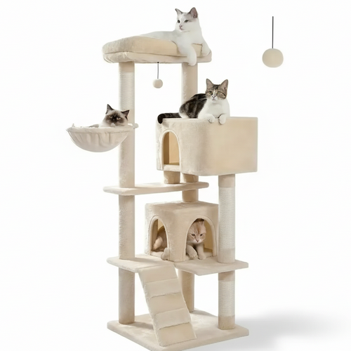 Arbre à Chat avec Plateformes et Espace de Repos – Companix