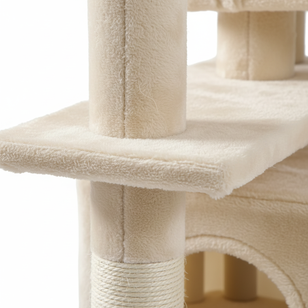 Arbre à Chat avec Plateformes et Espace de Repos – Companix