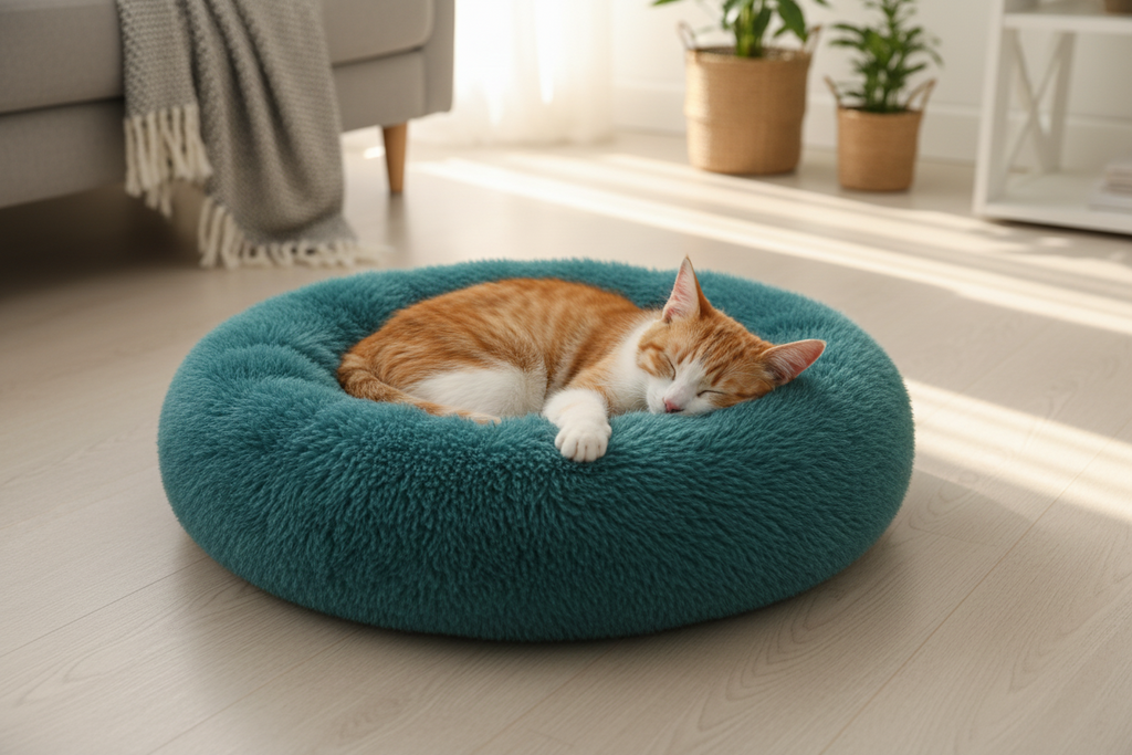 Coussin Rond pour Chien et Chat – Companix