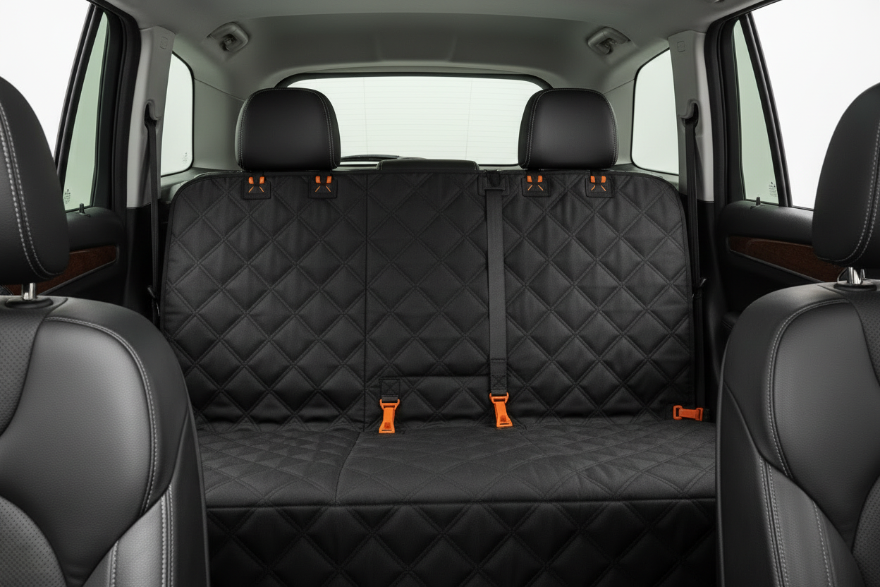 Housse de Siège Arrière pour Chien, Protection Auto Imperméable et Antidérapante – Companix
