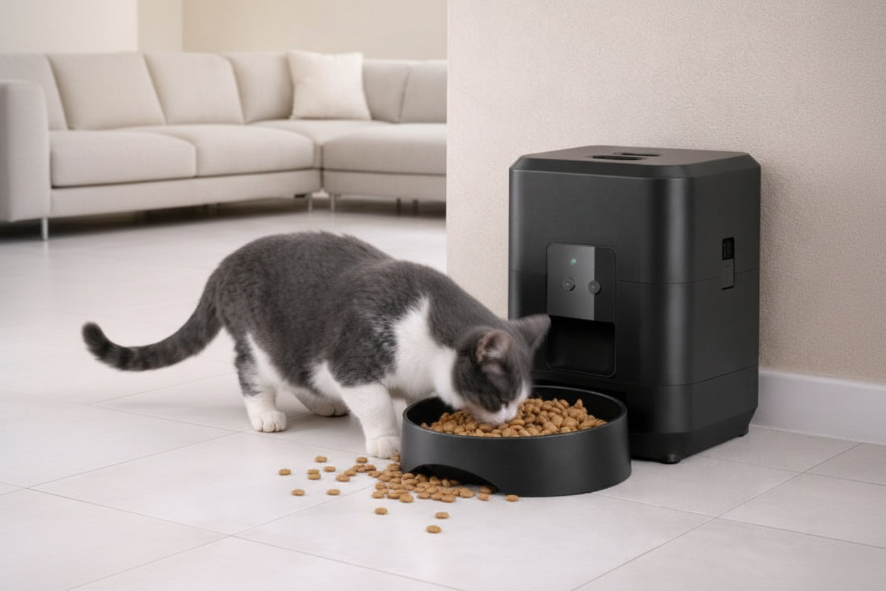 Distributeur Automatique Croquettes Connecté Wi-Fi 2L | universpet