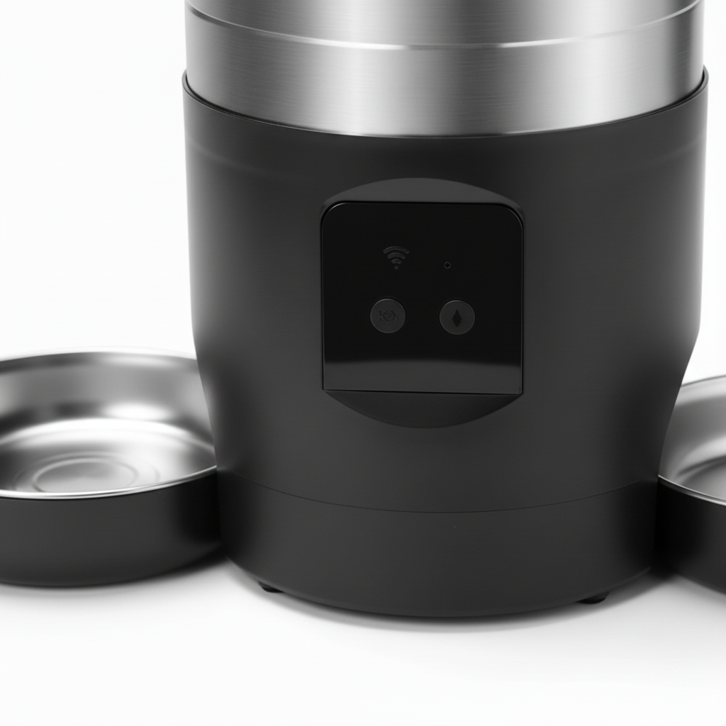 Distributeur Automatique Double Bol Inox 5L | universpet