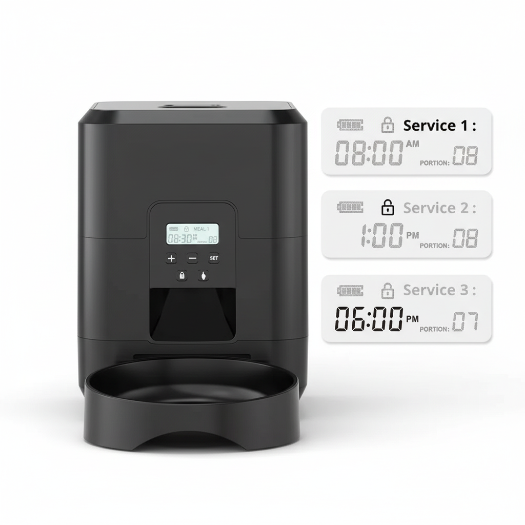 Distributeur Automatique Croquettes Connecté Wi-Fi 2L | universpet