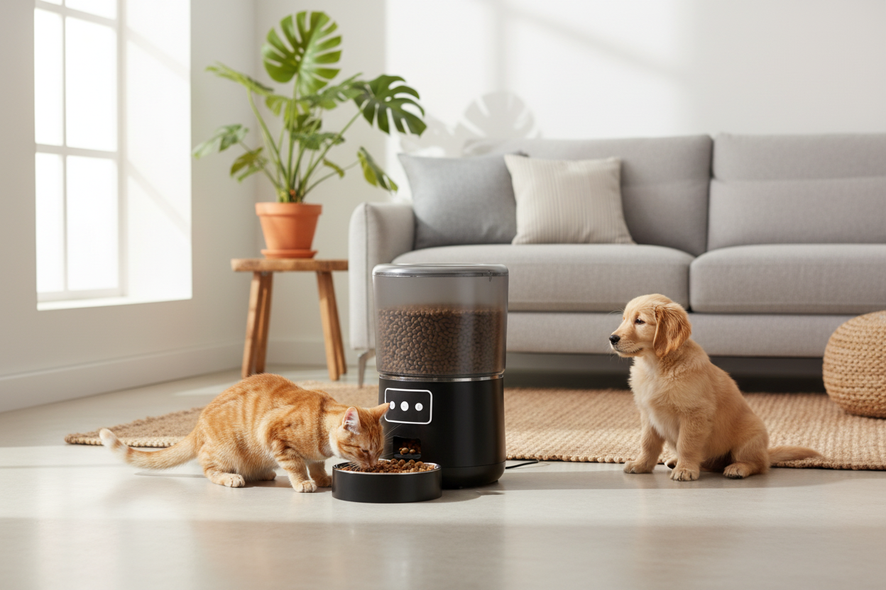 Distributeur Croquettes Connecté 4L App Tuya Smart | universpet