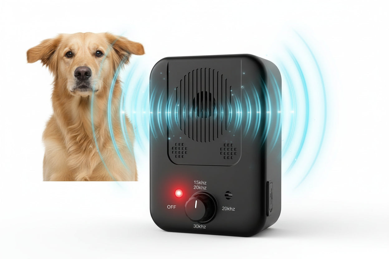 Dispositif Anti-Aboiement à Ultrasons Sans Choc – Companix