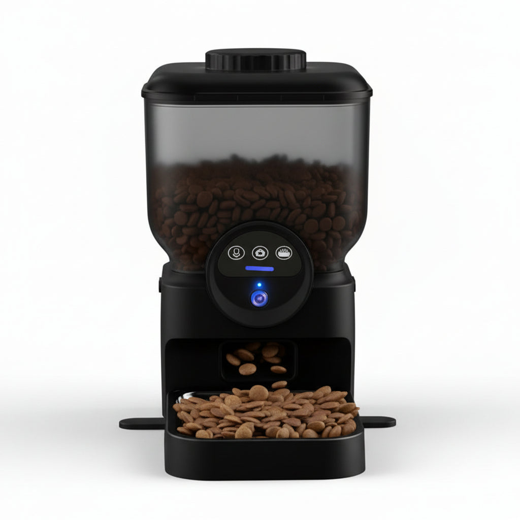 Distributeur Croquettes Connecté 6,5L avec Caméra HD 1080p | universpet UniversPet