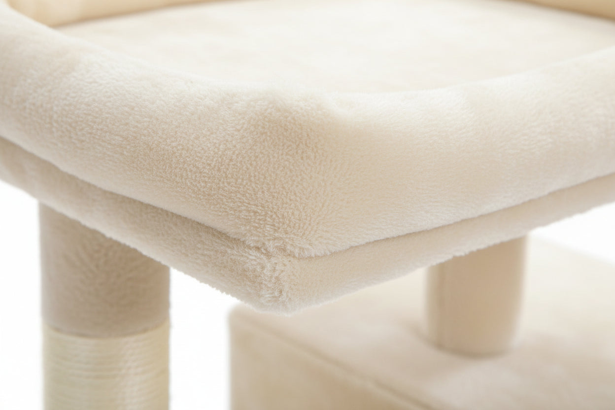 Arbre à Chat Kumo 116 cm | Hamac Suspendu + Niche + Métal | universpet